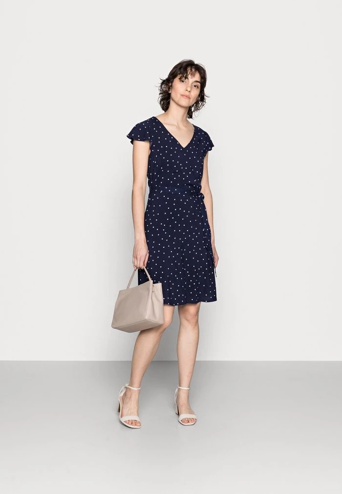 Peignoir ANNA FIELD Anna Field Woven Volant Dress Bleu Femme | CJR-8460270